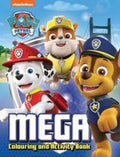 Paw Patrol Mega Colouring & Activity Book - Blue - MPHOnline.com