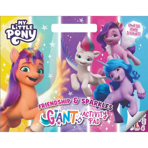 My Little Pony Friendship & Sparkles Giant Activity Pad - MPHOnline.com