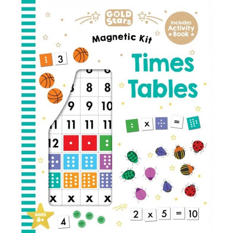 Gold Stars Magnetic Kit - Times Tables - MPHOnline.com