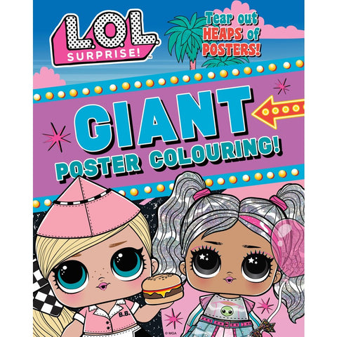 L.O.L. Surprise! Giant Poster Colouring Pad - MPHOnline.com