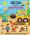 FunFacts Explore Construction (Lift-the-Flap Board Book) - Lake Press - MPHOnline.com