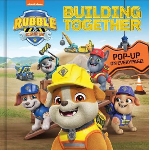 PAW Patrol Rubble & Crew - Pop-Up Book - MPHOnline.com