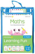 Little Genius 2E: 5-Pack of Activity Pads Ages 5-6 - Lake Press - MPHOnline.com