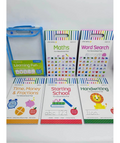 Contents of the Little Genius 2E: 5-Pack of Activity Pads Ages 5-6 - Lake Press - MPHOnline.com