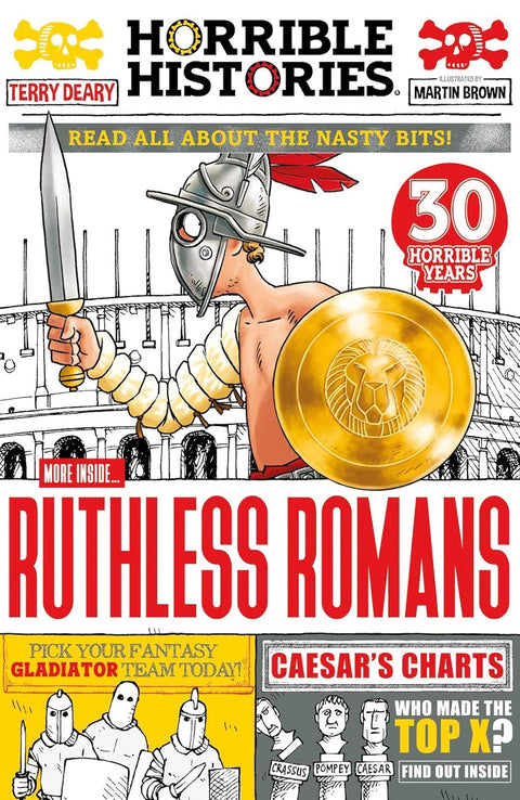 Horrible Histories: Ruthless Romans (newspaper edition) - MPHOnline.com