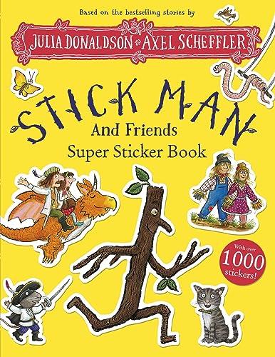 Stick Man and Friends Super Sticker Book - MPHOnline.com