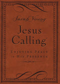 Jesus Calling, Small Brown Leathersoft, with Scripture References - MPHOnline.com