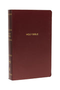 NKJV, Gift and Award Bible, Leather-Look, Burgundy, Red Letter, Comfort Print: Holy Bible, New King James Version - MPHOnline.com