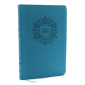 NKJV Value Thinline Bible, Large Print, Leathersoft, Turquoise - MPHOnline.com