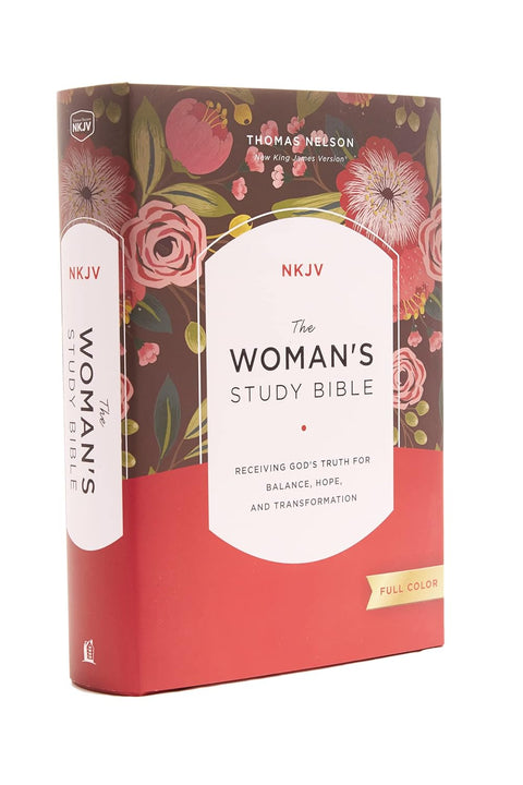 THE NKJV,WOMAN`S STUDY BIBLE,HARDCOVER, FULL-COLOR - MPHOnline.com