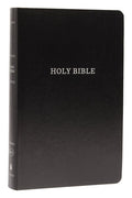 KJV, Gift and Award Bible, Leather-Look, Black, Red Letter, Comfort Print - MPHOnline.com