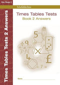 Times Tables Tests Answers Book 2 - MPHOnline.com