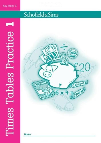 Times Tables Practice Book 1 (Key Stage 1) - MPHOnline.com