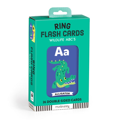 Wildlife ABCs Ring Flash Cards - MPHOnline.com