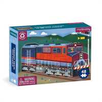 Freight Train 48 Piece Mini Puzzle - MPHOnline.com