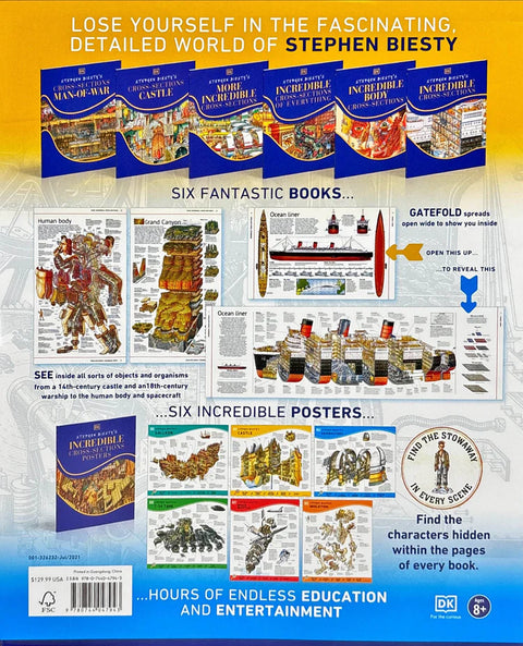 Incredible Cross-Section Collection (6 books) - MPHOnline.com
