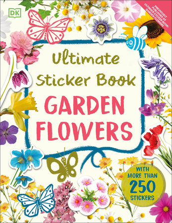 Ultimate Sticker Book Garden Flowers - MPHOnline.com