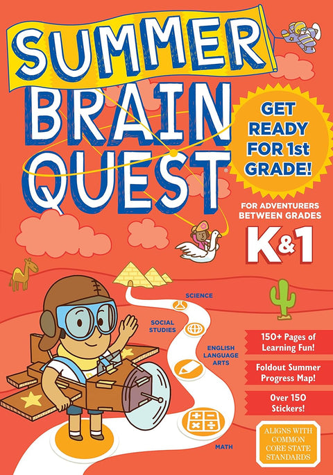 Summer Brain Quest Between Grades K & 1 - MPHOnline.com