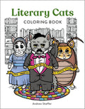 Literary Cats Coloring Book - MPHOnline.com