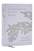 NKJV, Evangelical Study Bible, Hardcover, Red Letter, Comfort Print - MPHOnline.com