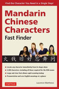 MANDARIN CHINESE CHARACTERS FAST FINDER - MPHOnline.com