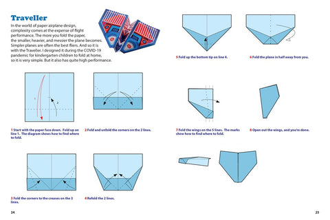 Easy Paper Airplanes for Kids Kit: Fold 36 Paper Planes in 12 Different Designs! - MPHOnline.com