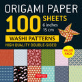 Origami Paper 100 Sheets Washi Patterns 6" - MPHOnline.com