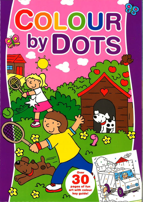 Colour By Dots - Yellow - MPHOnline.com