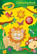 Crayola Colouring Book Lion - MPHOnline.com