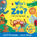Packed full of everyone's favourite zoo animals, and with a large flap to lift on every page, WHO'S AT THE ZOO? is perfect for young fans of the What the Ladybird Heard series by Julia Donaldson and Lydia Monk. Now at MPHOnline.com.