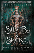 The necessity of a political marriage tugs at Wren Embervale, whose heart pines for the warrior who would lay down his life for her. In the background, the threat against the kingdom looms large. SILVER & SMOKE by Helen Scheuerer, the third book in the Ashes of Thezmarr series, now at MPHOnline.com.