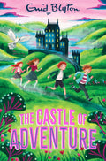 Philip, Dinah, Lucy-Ann, Jack and Kiki the parrot are on holiday in the countryside, staying on the side of Castle Hill. When flashing lights are seen in a distant tower, they decide to investigate. THE CASTLE OF ADVENTURE by Enid Blyton, now at MPHOnline.com.