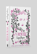 Fall under the WICKED spell with this beautiful new 30th anniversary hardback of Gregory Maguire's novel featuring a special limited ‘Glinda’ design; pink and white soft-touch hardback casing; full-colour illustrated endpapers; head and tail bands; and ribbon marker. Now at MPHOnline.com.