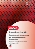FIA 2024-25 FA1 Recording Financial Transactions: Practice & Revision Kit [Pre-Order] - MPHOnline.com