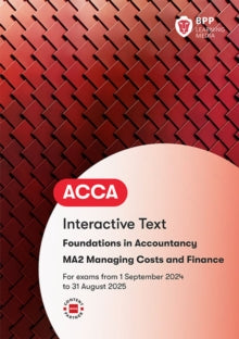 FIA 2024-25 MA2 Managing Costs & Finances: Interactive Text [Pre-Order] - MPHOnline.com