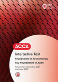 FIA 2024-25 FAU Foundations in Audit (International): Interactive Text [Pre-Order] - MPHOnline.com