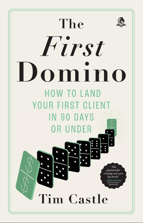 In THE FIRST DOMINO, bestselling author and world-renowned negotiation expert Tim Castle reveals the breakthrough strategy to land your first flagship client - and how this single move can trigger a chain reaction of sales wins, credibility, and unstoppable growth. Now at MPHOnline.com.