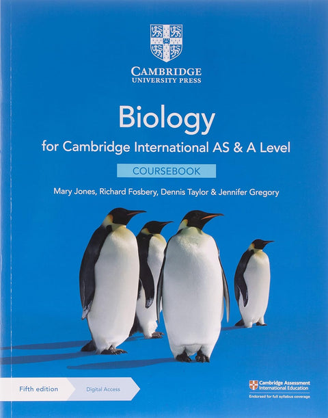 Cambridge International AS&A Level Biology Coursebook 5Ed - MPHOnline.com