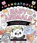 Mangatopia: Baby Animals: A Cute and Cuddly Coloring Book - MPHOnline.com