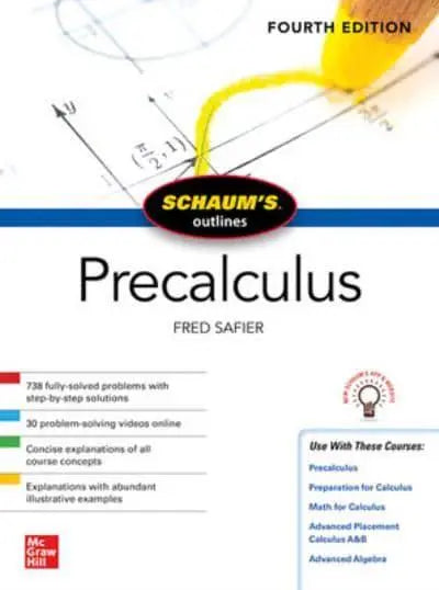 Schaum`S Outline Of Precalculus, 4Ed - MPHOnline.com