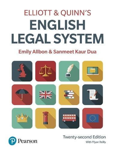 Elliott & Quinn's English Legal System 22E