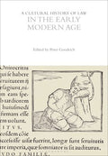 A Cultural History Of Law In The Early Modern Age - MPHOnline.com