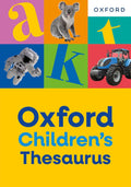 With age-appropriate example sentences, the OXFORD CHILDREN'S THESAURUS is perfect for children aged 8+ to use at home, helping develop speaking and writing skills by inspiring the use of thousands of creative and interesting words. Now at MPHOnline.com.