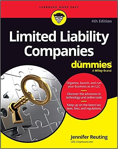 Limited Liability Companies for Dummies, 4Ed. - MPHOnline.com