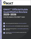 GMAT Official Guide Quantitative Review 2025-2026: Book + Online Question Bank - MPHOnline.com