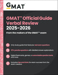 GMAT Official Guide Verbal Review 2025-2026: Book + Online Question Bank - MPHOnline.com