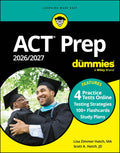 ACT Prep 2026/2027 for Dummies: Book + 4 Practice Tests & 100+ Flashcards Online - MPHOnline.com