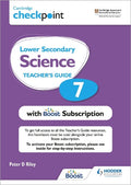 Cambridge Checkpoint Low Secondary Science Teacher's Guide 7 With Boost Subcription - MPHOnline.com
