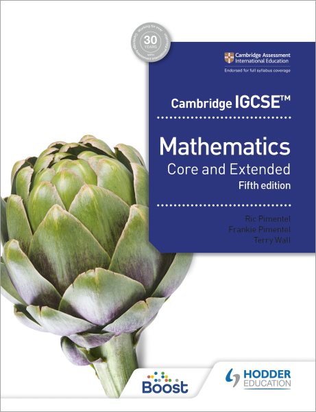 Cambridge IGCSE Mathematics Core and Extended 5th edition