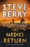 A bribery case leads to a race against time to uncover the truth behind an ancient debt to the notorious Medici family – now worth trillions – which will decide the fates of a nation and the Catholic Church. THE MEDICI RETURN by Steve Berry, now at MPHOnline.com.